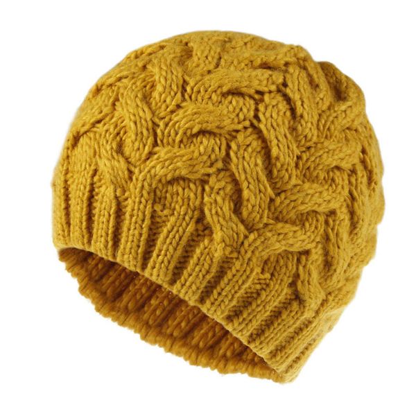 

beanie/skull caps 2021 warm women's winter hats for women casual solid ladies knitted hat female beanie skullies beanies, Blue;gray