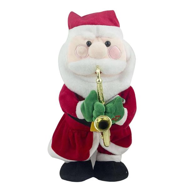 

electric santa claus christmas hat music stuffed doll plush toy dancing music doll christmas hg99