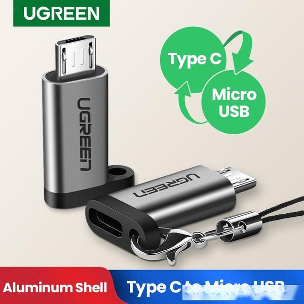 

ugreen mobile phone micro to microusb connector xiaomi redmi oppo vivo usb type c adapter converters