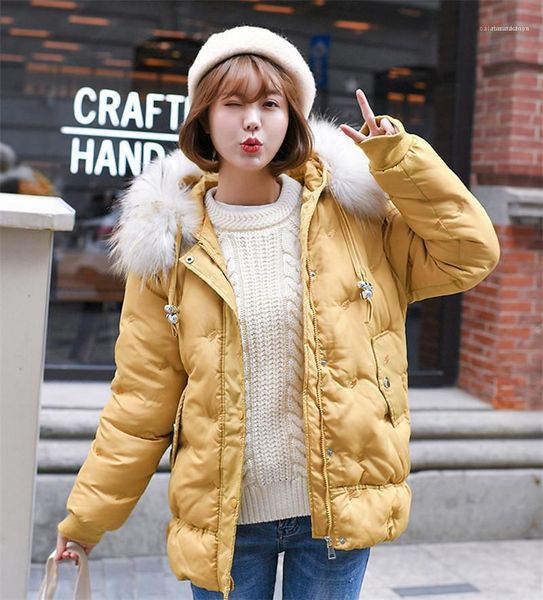 

apparel womens winter designer jackets new fashionable style cotton padded coat womens thickened bread outerwear ladies, Black