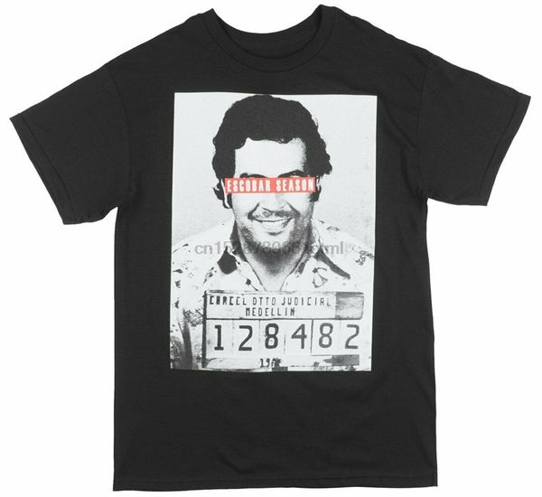 

thc escobar сезон t-shirt mens черный прохладный подарков личность футболочку