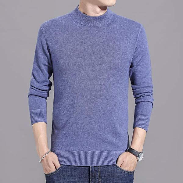 

winter mens дизайнер свитера повседневный длинным рукавом высокого шеи сплошного цвета свитер новая зима осень мужская одежда, White;black
