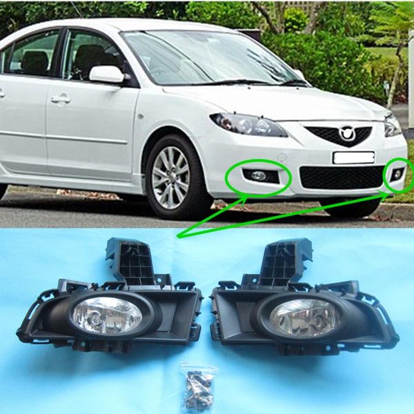 

car body parts fog lamp assembly for 3 2006 2008 model
