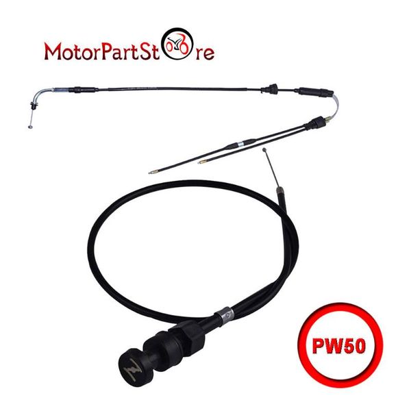 

choke & throttle cable assembly for pw50 pw 50 dirt bike 1981-2010 new d15