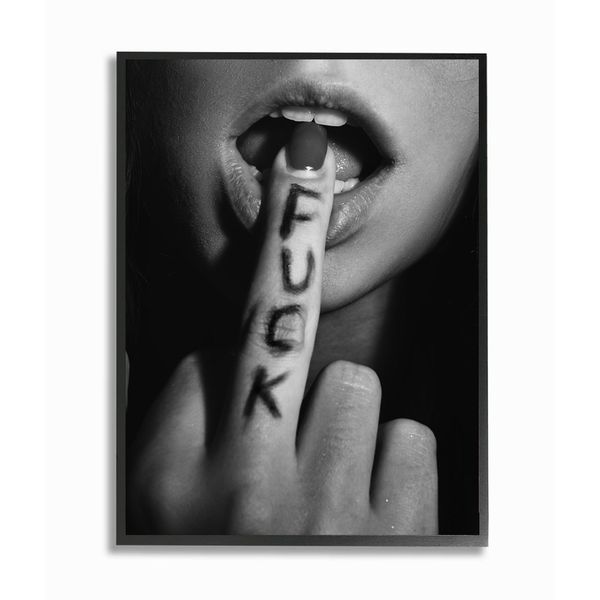 

black lips fashion girl canvas art posters and prints scandinavian painting wall picture for living room modern home decoration