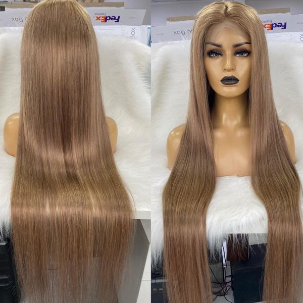 

custom color 40" and 45" full lace wig long hair virgin hair, Black;brown