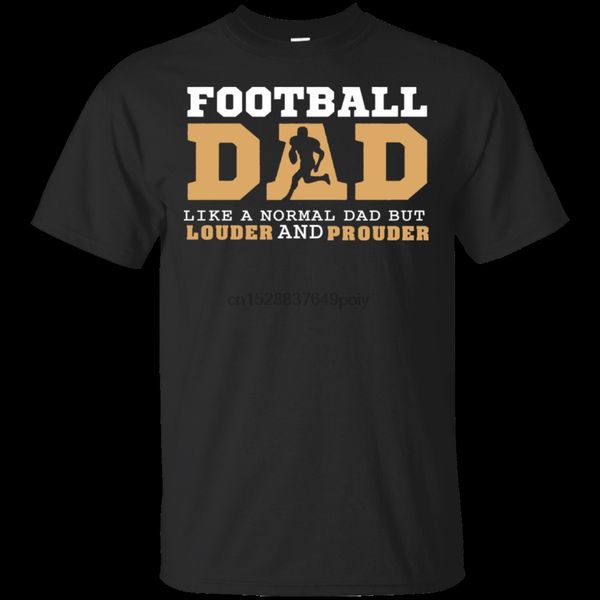 

loud and proud football dad t shirt 2020 american love dad men black s 5xl