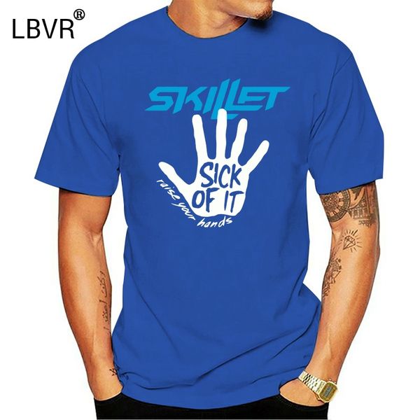 

limited neu skillet sick of it man`s fans t-shirt very good t shirt s-5xl