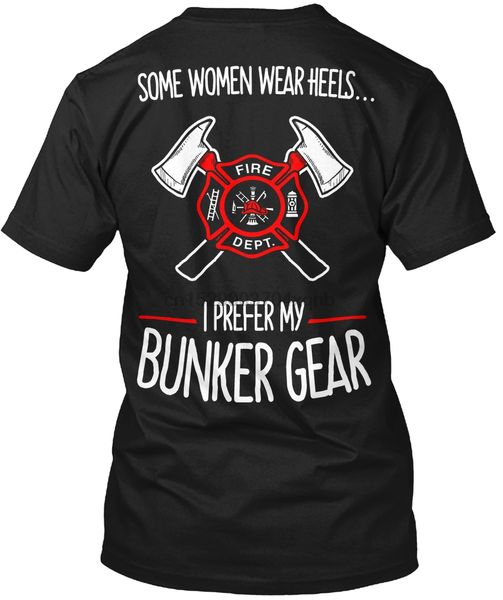 

men t shirt firefighter - bunker gear women tshirt