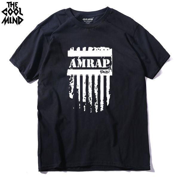 

coolmind am0112a trendy fashion amrap t shirts men this crossfit man t shirt casual o neck mens short sleeve men tees shirt