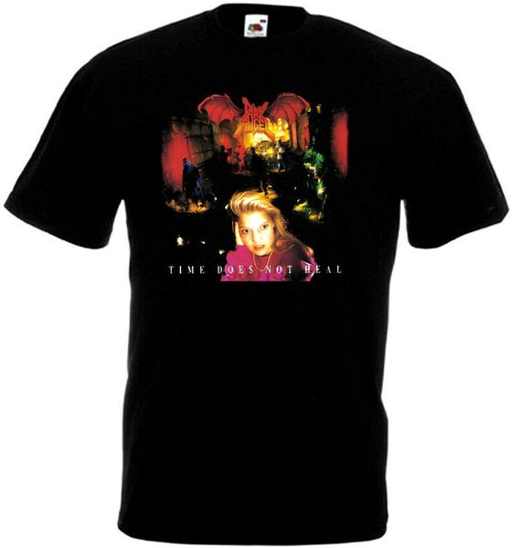 

dark angel time does not heal t-shirt thrash metal black all sizes s-5xl