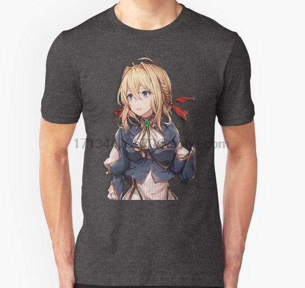 

men t shirt short sleeve violet evergarden t shirt women t-shirt tee