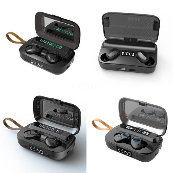 

tws 5.0 bluetooth earphone earbuds wireless headphones headset tw60#573