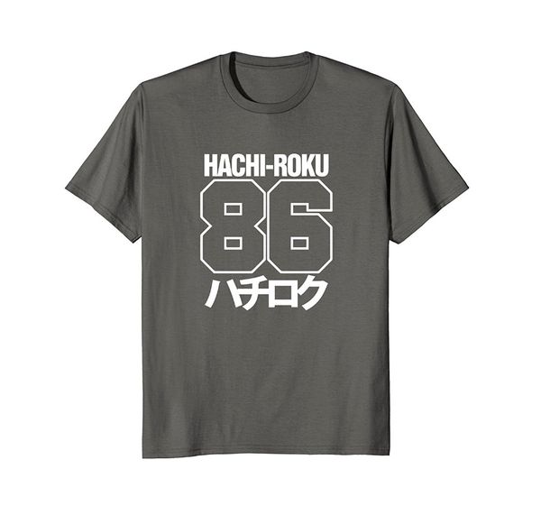 

100 % cotton for men's shirts homme novelty tshirt men gt86 frs fr-s 86 hachi-roku hommes tee shirt t-shirthip hop clothes