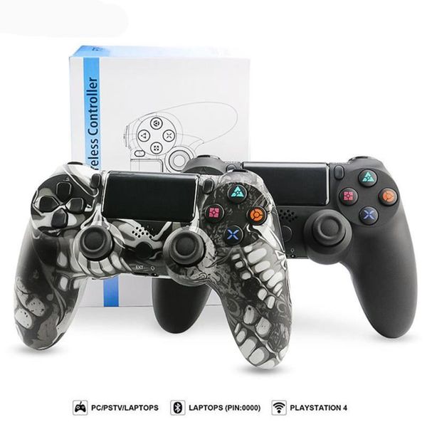 

bluetooth wireless controller gamepad joystick for 4 pro/slim pc/steam