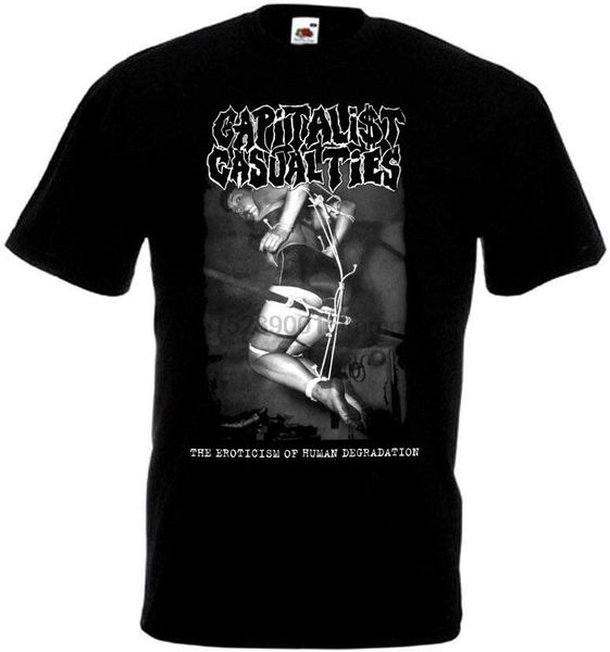 

capitalist casualties v8 t-shirt black hardcore punk all sizes s-5xl(1