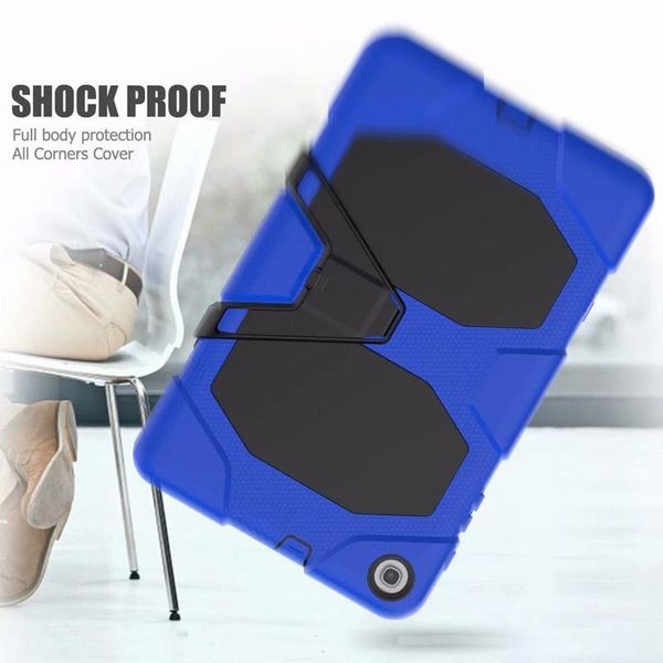 

cgjxs defender shockproof robot case military heavy duty silicone cover for samsung tablet t280 t350 t290 p200 t380 t820 t830 t590 t720 t510