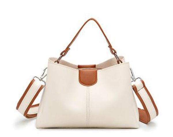 

bucket bag female new handbag color matching simple wild messenger bag female bags-gysbags