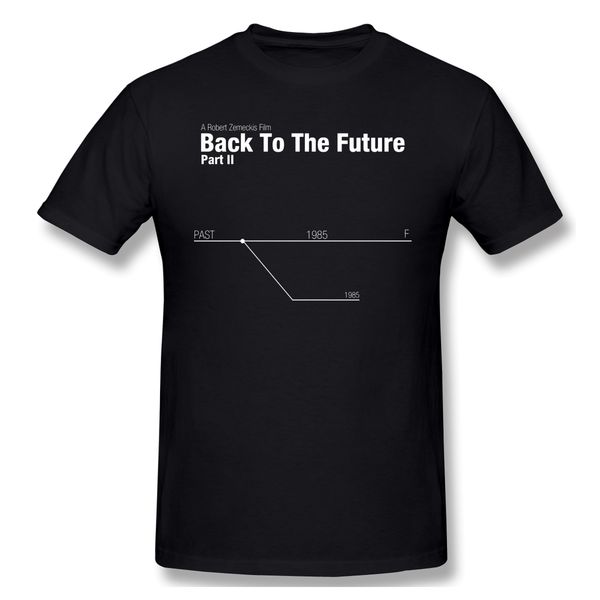 

part ii (1989) funny t-shirt men summer o neck back to the future science fiction film crew neck ing