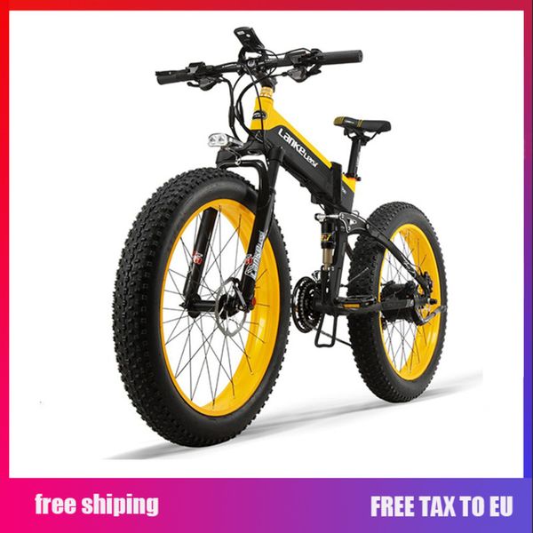 

ce certificaat lange bicycle rangefolding ebike 26inch fat tire mountain bike 48v bike electric bike 1000w powerful cheap, Silver;blue