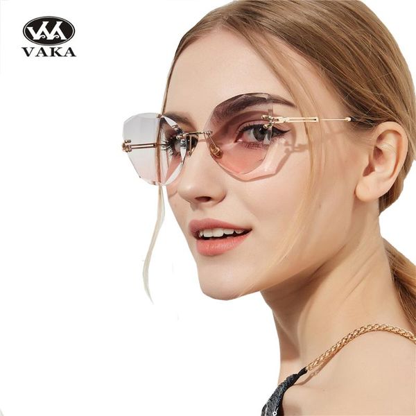 

2020 fashion new women lens elegant female vintage brand uv400 cat eyes sunglass frame gradient sunglasses feminino selling evhbm, White;black