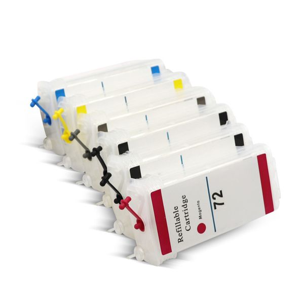 

ink cartridges refillable cartridge for 72 empty compatible designjet t610 t1120 t1200 t1300 t2300