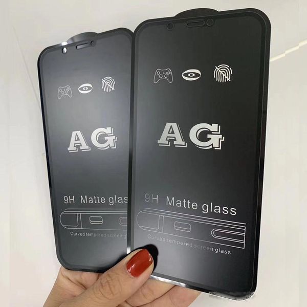 

100pcs/lot full cover tempered glass ag matte flim for samsung galaxy m10 20 m30 40 m50 a5 a9 2020 a10e a20e a50s glass dhl