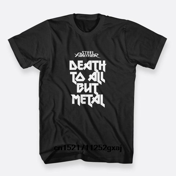 

men t shirt steel panther death to all but metal funny t-shirt novelty tshirt women