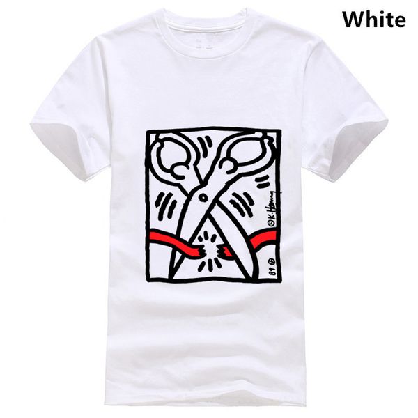

vintage 80s keith haring shirt museum of contemporary art chicago reprint s xxl