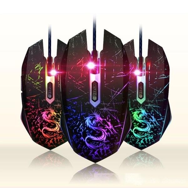 

6-key wrangler usb esports mouse light grid coffee game mouse wired lapcomputer general mouse lol gift