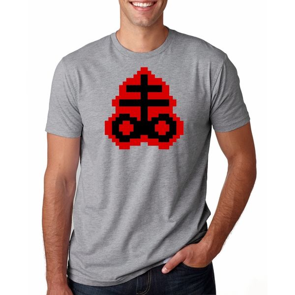 

2019 new men's summer men's casual -sleeved t-shirt brimstone t-shirt