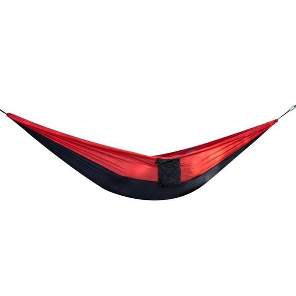 

portable parachute hammock 2 people outdoor survival camping hammocks garden leisure travel double hanging swing 270cmx140cm