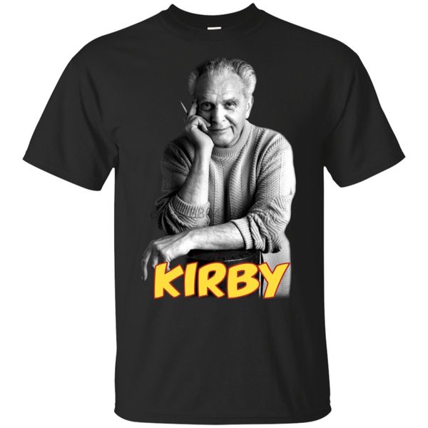 

jack kirby american comic marve t-shirt book artist black for men-women new fashion tee shirt