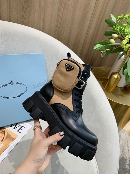 

boots rois кожи и нейлона сапоги мартин обувь лодыжки армейские ботинки для женщин ремень с съемным мешком нейлона резиновые подошвы протект