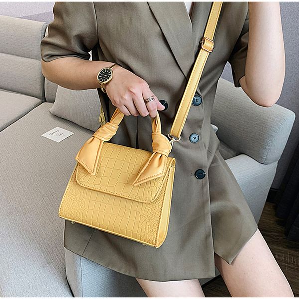 

stone pattern leather crossbody bags women 2020 solid shoulder bag female handbags and purses with handle lady totes design