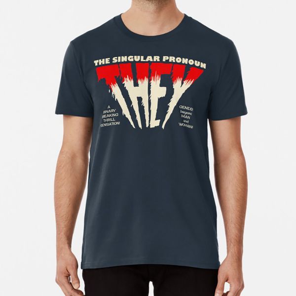 

they horror shirt (dark) t shirt non binary lgbt