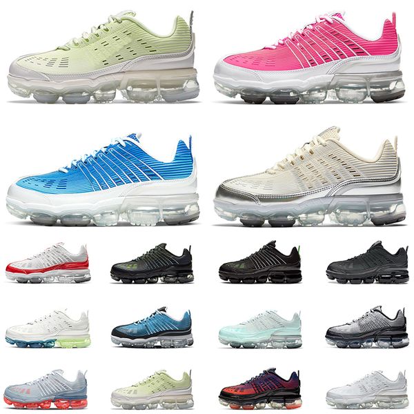 

2020 vamaxpor mens womens running shoes 360 cream runners triple white black iridescent trainers laser bleu max designer sneakers size 36-45, White;red