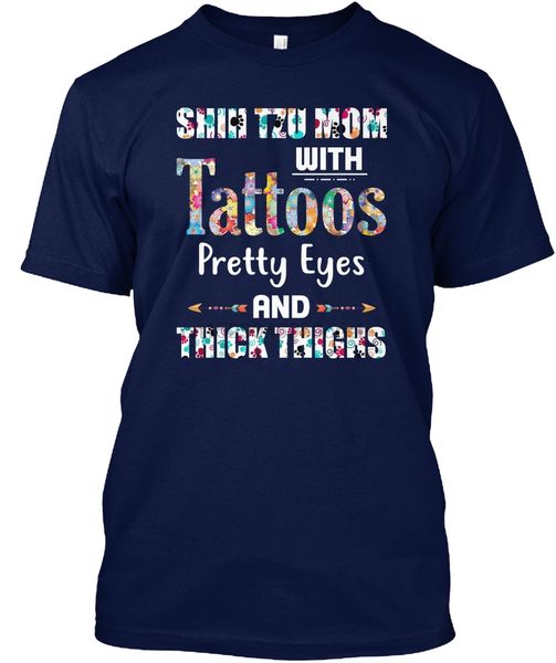 

men t shirt shih tzu mom tattoos pretty eyes tee women tshirt