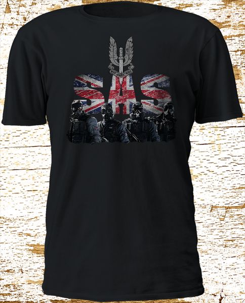 

новый special ввс british sas military army airbone черная футболка s-3xl