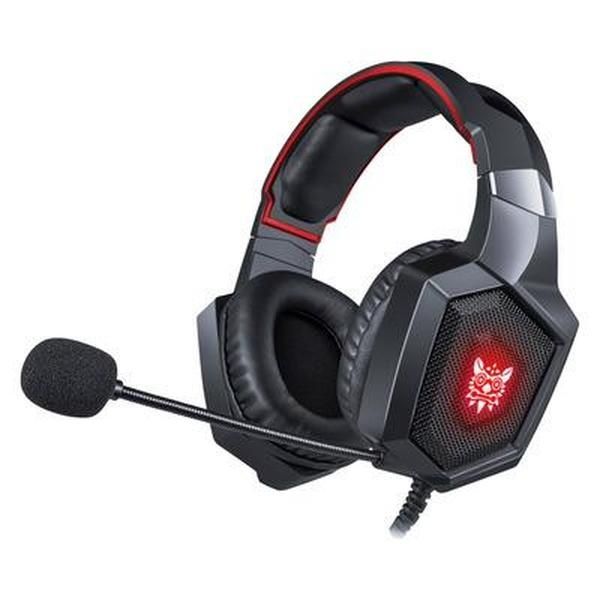 

new onikuma k8 head-mounted gaming headset with wheat rgb luminous wired computer wired headset direct plug-in game video