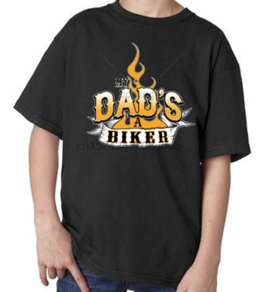 

my dad's a biker youth size t-shirt all colors and sizes (y01