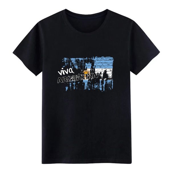 

argentina grung e flag t shirt customized cotton o-neck streetwear anti-wrinkle building spring autumn normal shirt