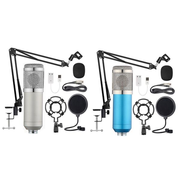 

bm-800 hanging microphone kit, live broadcast recording large diaphragm condenser microphone set