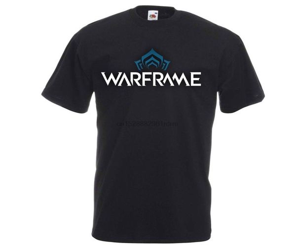 

warframe rpg mmo multi player online shooter role playing game logo t-shirt 100% cotton for man tee wholesale