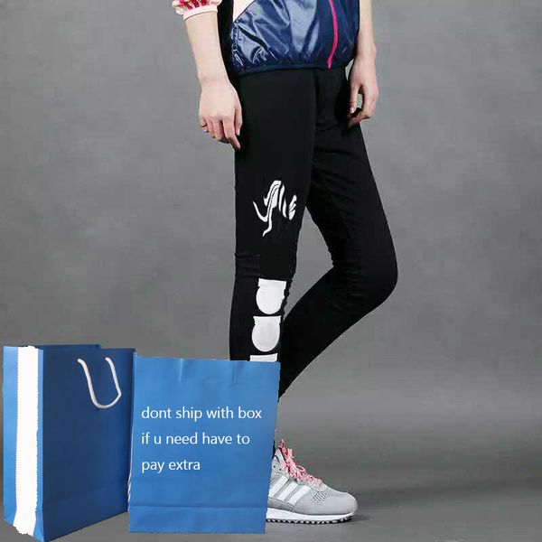 

Calssical Women Leggings Black & White Letter Print Active Yoga Pants Sweatpants Womens Breathable Joggers High Quality