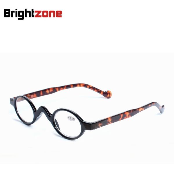 

brightzone presbyopic aged reading small computer women's prescription glasses for sight round spectacle frame men eyeglasses, White;black