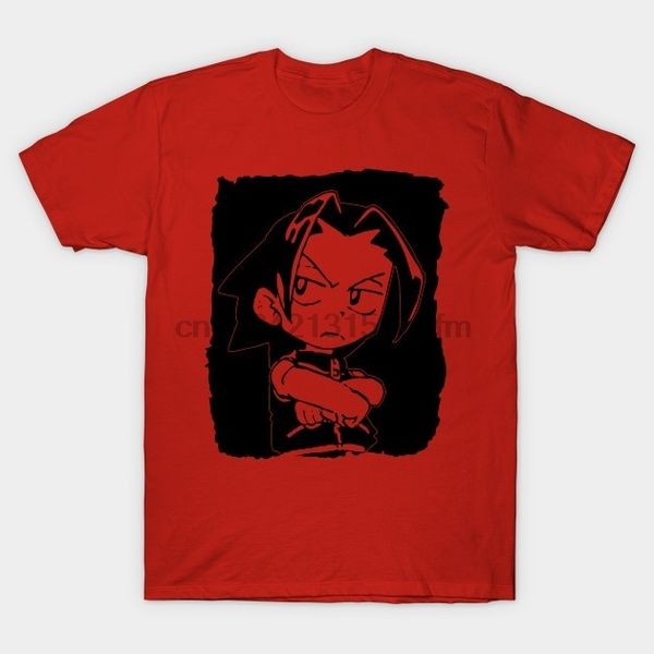 

shaman king t-shirt men's fashion t-shirt