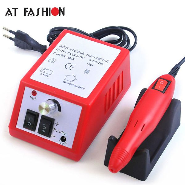 

nail drill & accessories electric manicure set pen machine with drills 6 bits pedicure art equipment electronic file