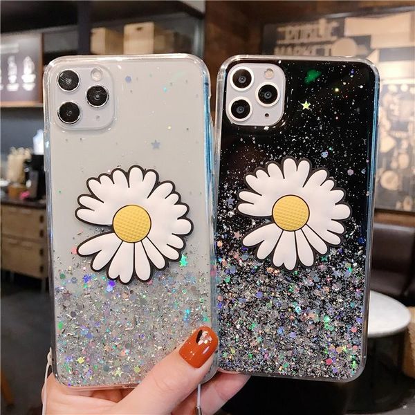 

for iphone 11 case cute daisy phone cover for iphone 6 6s 7 8 plus x xr xs max 11 soft silicon chic back case cover capa