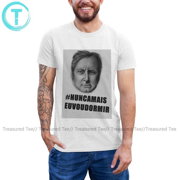 

michael douglas t shirt michael douglas nuncamais euvoudormir t-shirt plus size man tee shirt cute tshirt